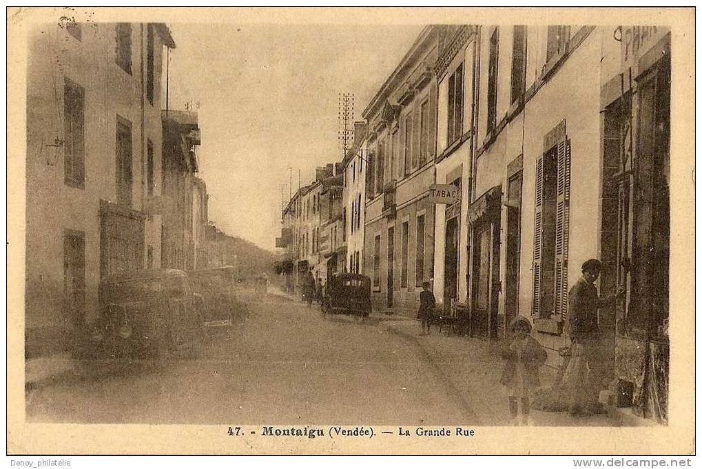 85/ MONTAIGU / LA GRANDE RUE - Montaigu