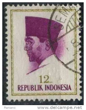 PIA - INDONESIE - 1963-64 : Président Sukarno - (Yv 364) - Indonésie