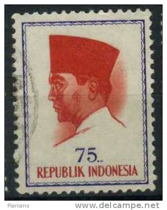 PIA - INDONESIE - 1963-64 : Président Sukarno - (Yv 369) - Indonésie