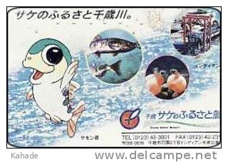 Japan Phonecard   Fisch Fisk   Poisson  Ryba - Peces