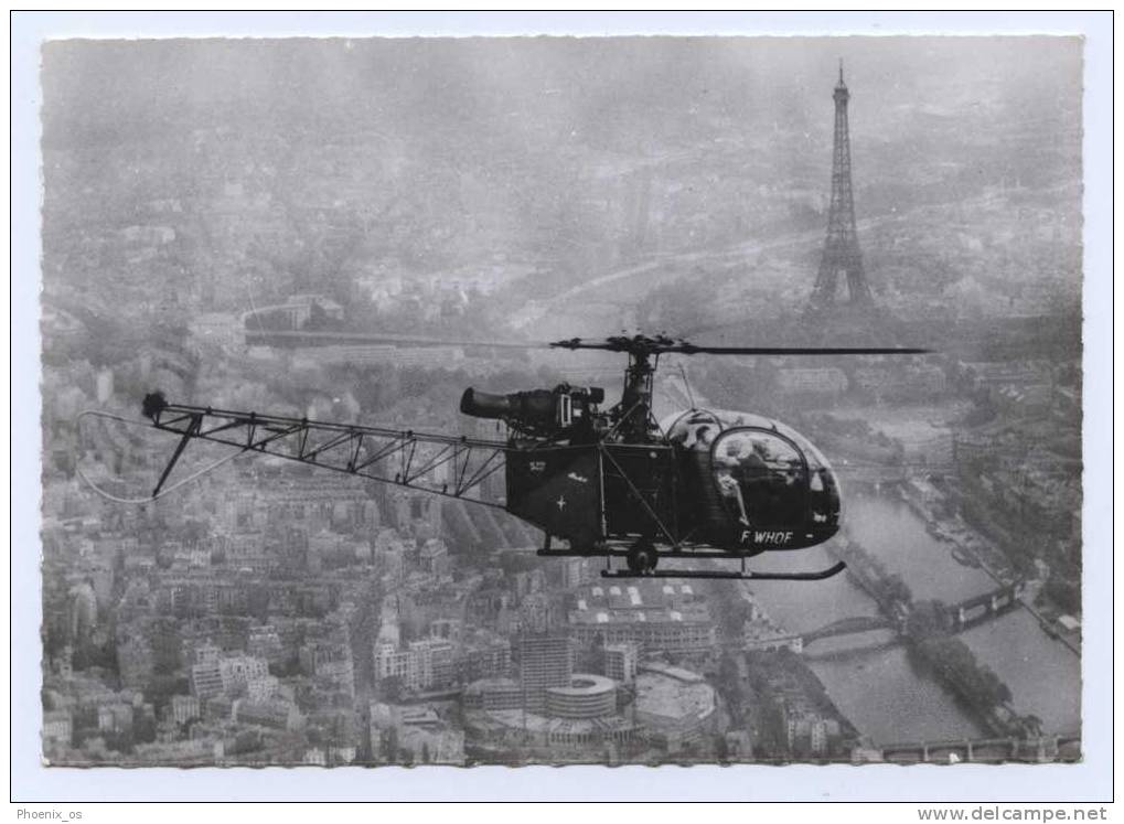 FRANCE Helicopter  ALOUETTE - Hélicoptères