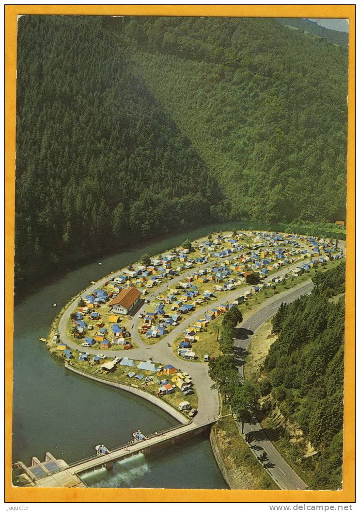 ESCH SUR SURE - Luxembourg - Camping - N°1606 Vue Aérienne Non Circulé - Esch-sur-Sure