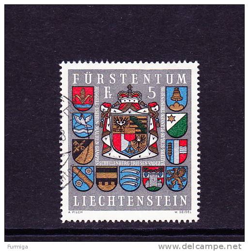 FL - Wappen - 590 Gestempelt / O - Used Stamps