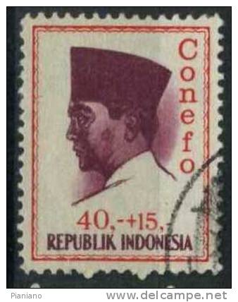 PIA - INDONESIE - 1965 : Conférence Des Nouvelles Forces à Djakarta - (Yv 422A) - Indonésie