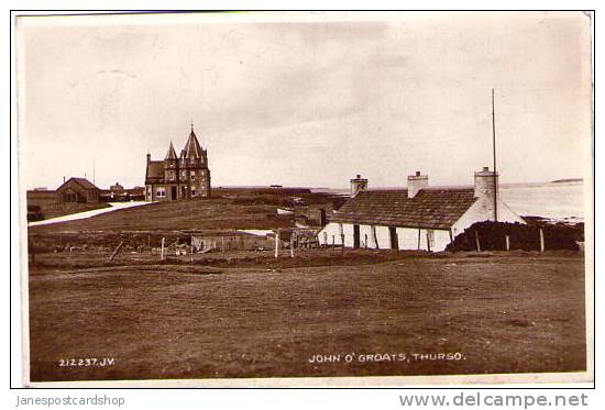 John O'Groats THURSO - Caithnesshire - REAL PHOTO PCd - Highlands - SCOTLAND - Caithness