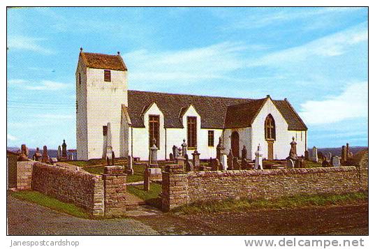 OLD CANISBAY KIRK  John O'Groats  - Caithnesshire  - Highlands - SCOTLAND - Caithness