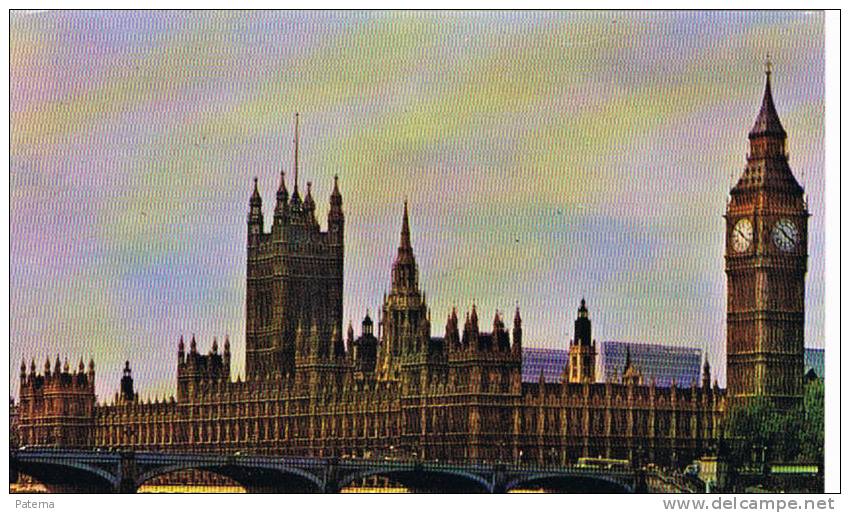 Postal ,INGLATERRA, Parlamento , Parliament, Post Card,  Postkarte, - Houses Of Parliament