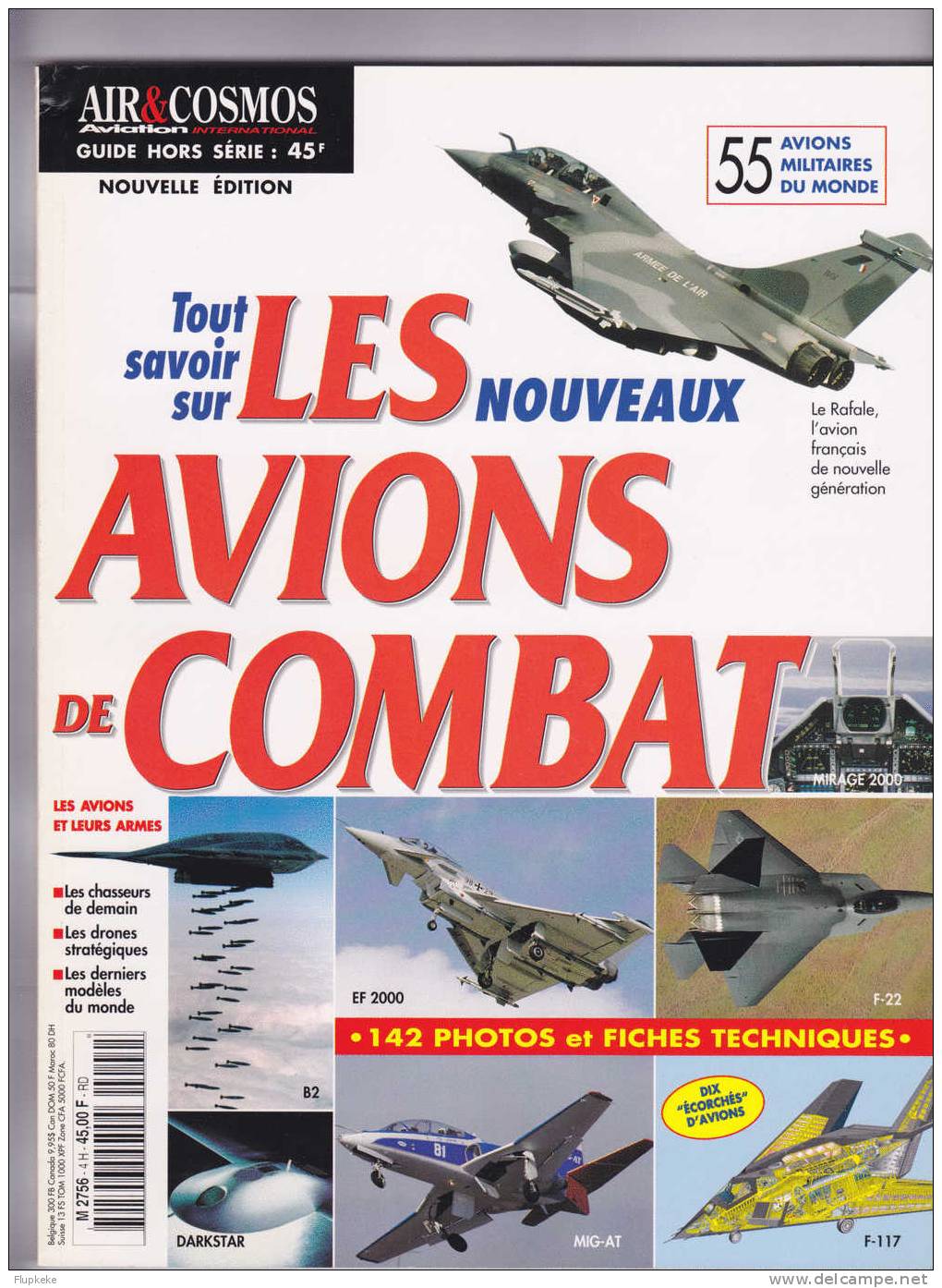 Air & Cosmos HS 04 Les Avions De Combat 1997 - Luftfahrt & Flugwesen