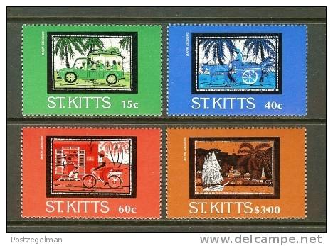 SAINT KITTS 1985 MNH Stamp(s) Batik 156-159 - St.Kitts And Nevis ( 1983-...)