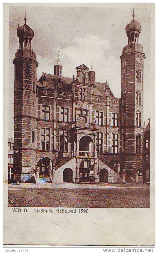 Z5530 Netherland Venlo Stadhuis Used 1929 Good Shape - Venlo