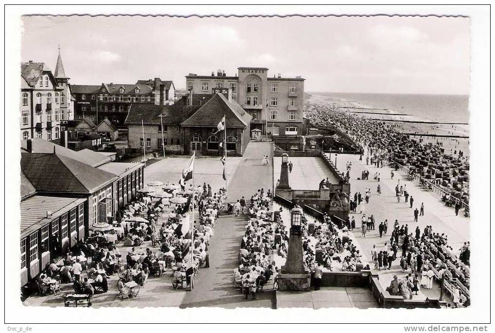 Deutschland - Sylt - Westerland - Kurpromenade - 1960 - Sylt