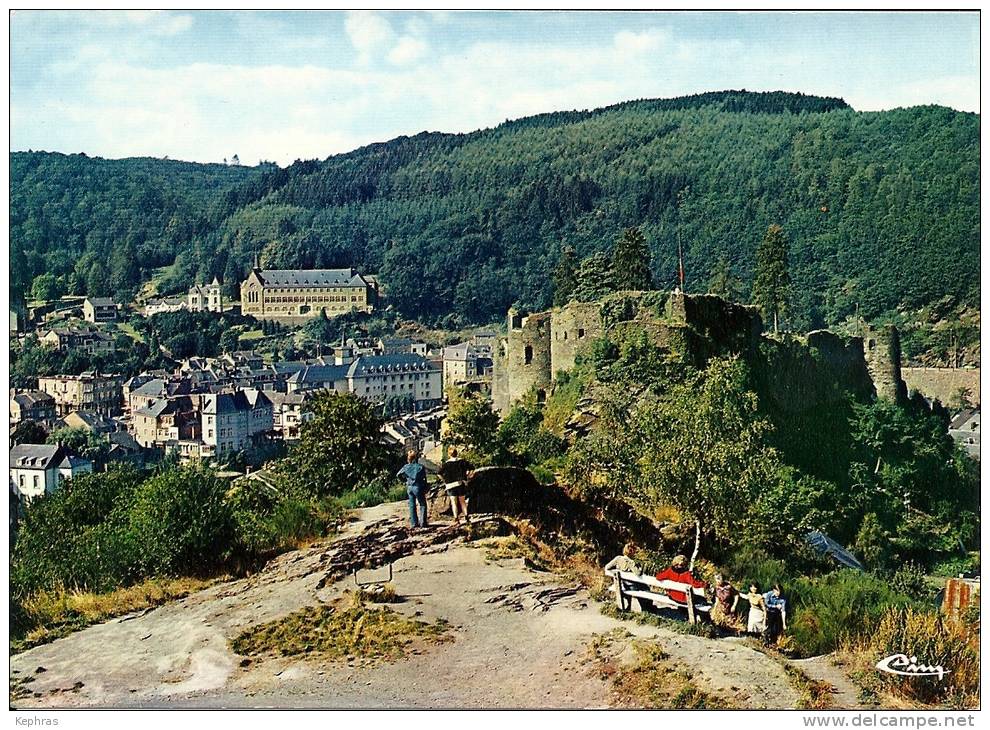 LA ROCHE-EN-ARDENNE : Vue Sur Le Chateau Et La Ville - CIM - La-Roche-en-Ardenne