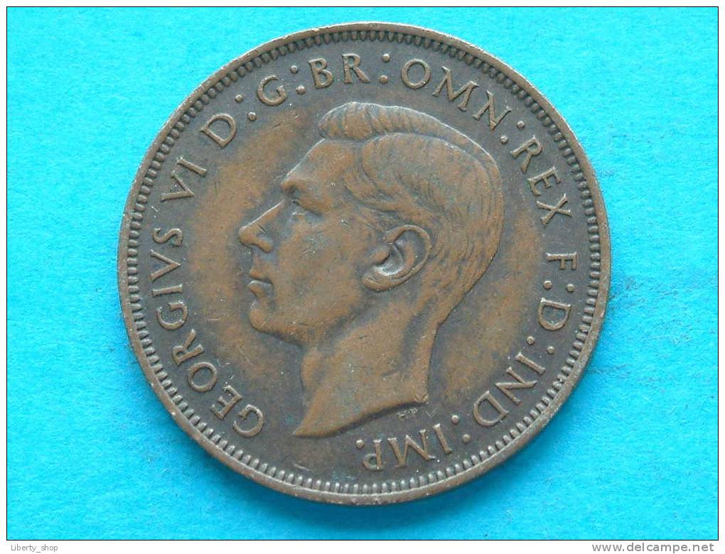 1945 PENNY / KM 845 ( For Grade, Please See Photo ) ! - D. 1 Penny