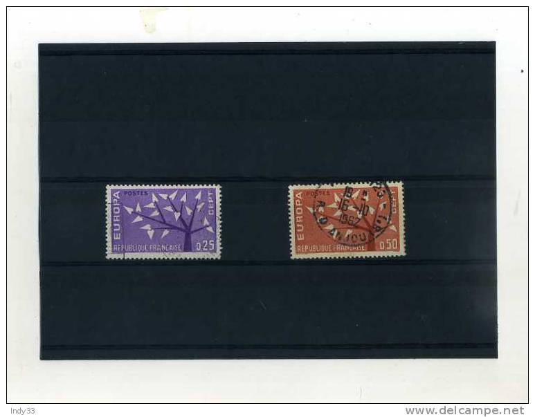 -  FRANCE . TIMBRES EUROPA  1962   . - 1962