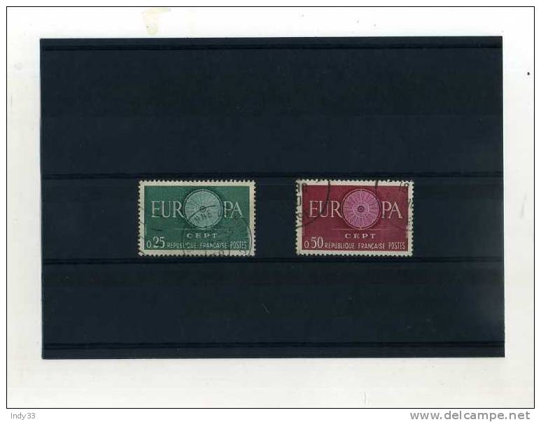 -  FRANCE . TIMBRES EUROPA  1960   . - 1960