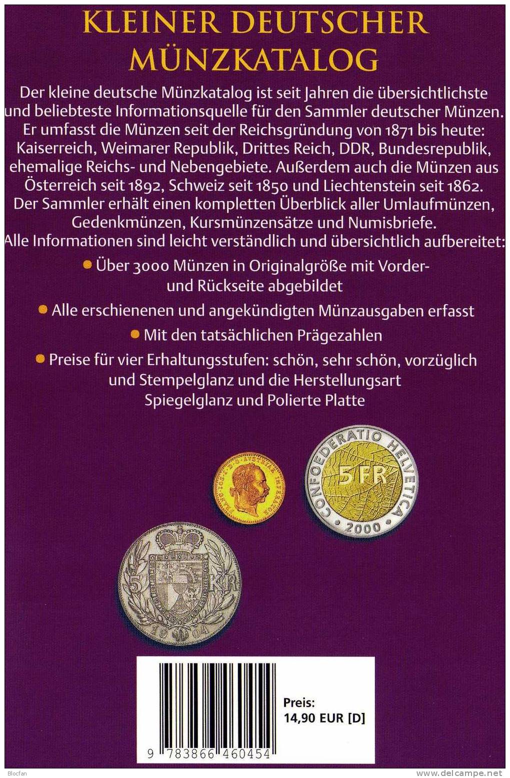 Münz Katalog Deutschland 2010 Für Numisbriefe+ Numisblätte Neu 15€ - Libros & Software