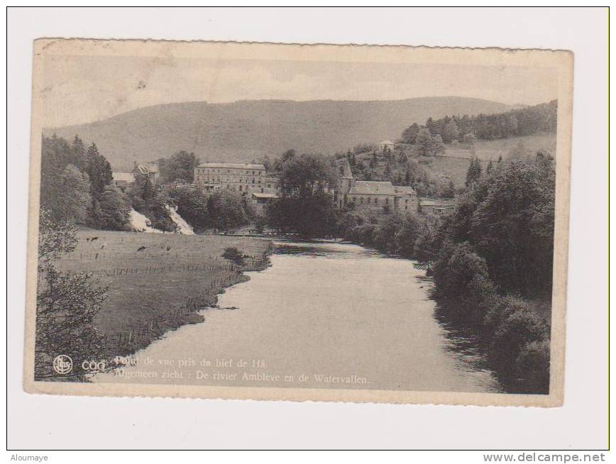 Coo  Point De Vue Pris Du Bief De Hâ    Algemeen Zicht : De Rivier Ambleve En De Watervallen - Trois-Ponts