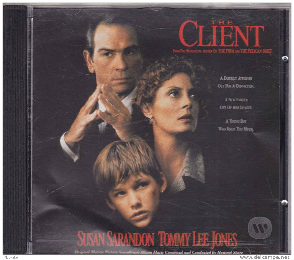 Cd The Client Cd Original Soundtrack Howard Shore Elektra Warner Music - Filmmusik