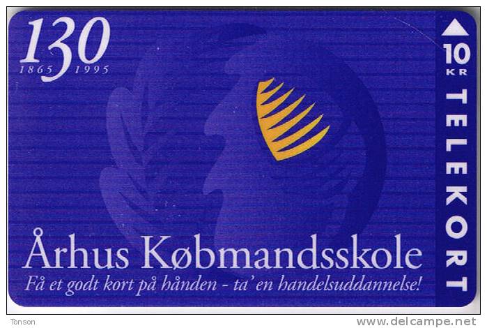 Denmark, JP 037,Aarhus Commercial School, Only 4.000 Issued. - Danemark