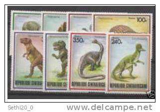 Centrafrique Prehistory/Prehistoire Dinosaurs - Vor- Und Frühgeschichte