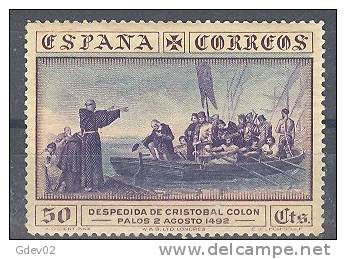 ES542-LA381-CG.España.Spa In.  Espagne.DESCUBRIMIENTO  DE AMERICA.1930. (Ed 542*) Con Charnela.MAGNIFICO - Unused Stamps