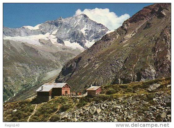 Petit Mountet 2142 M S. Zinal, Val D' Anniviers - Le Weisshorn 4505 M - Anniviers