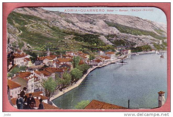 ADRIA - QUARNERO Bakar - Buccari  ( Croatia ) * Not Travelled * See Scan - Postcard Is Damaged (  See Description ) - Croatia