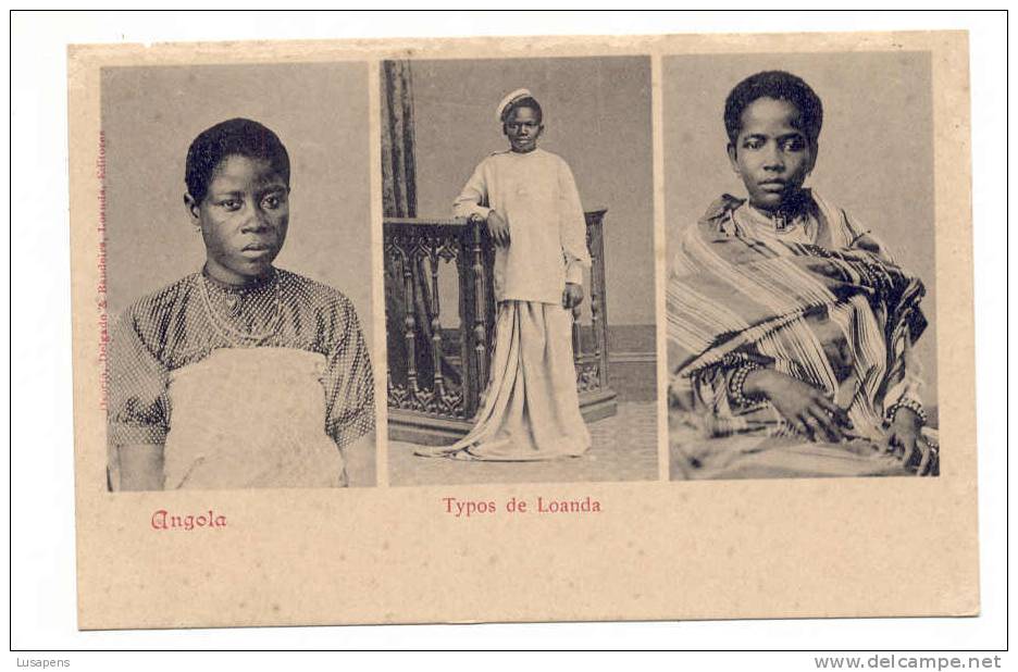 ANGOLA (PORTUGAL)  - LUANDA LOANDA -  TYPOS DE LOANDA -   ETHNIC - Angola