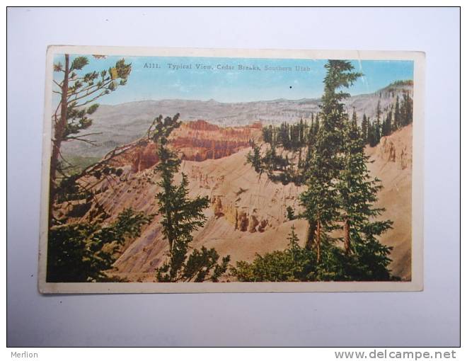 US -Utah - Cedar Breaks - Souther Utah    -   Ca  1910's - VF -  D64869 - Andere & Zonder Classificatie