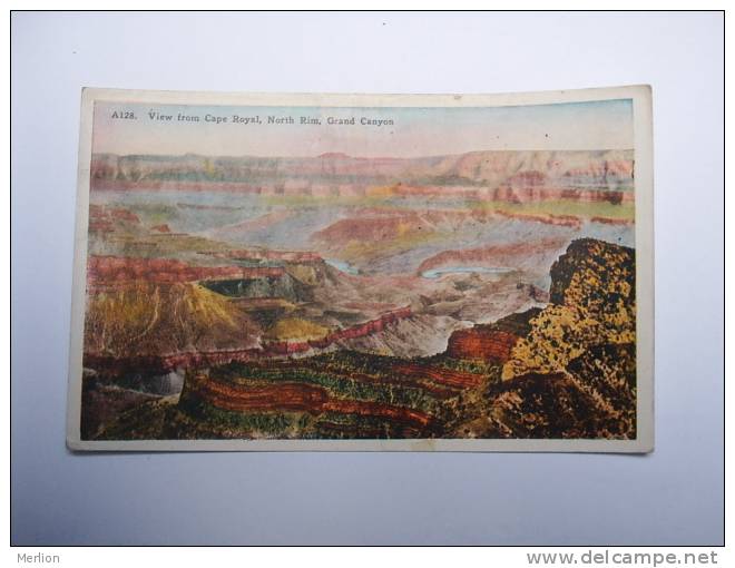 US -Utah -View From Cape Royal -North Rim -Grand Canyon  -  Utah  -   Ca  1910's - VF -  D64893 - Andere & Zonder Classificatie