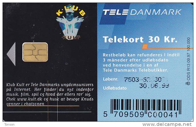 Denmark, R 013, Club Cult, 2 Scans. - Denmark