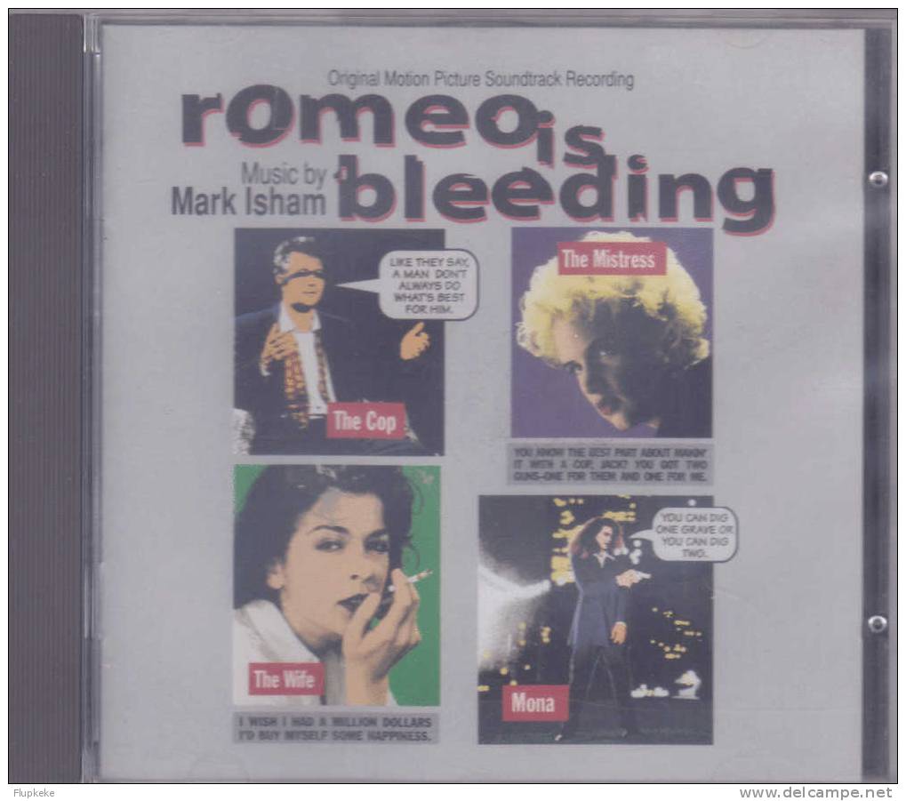 Cd Romeo Is Bleeding Mark Isham Cd Soundtrack Verve PolyGram - Filmmusik