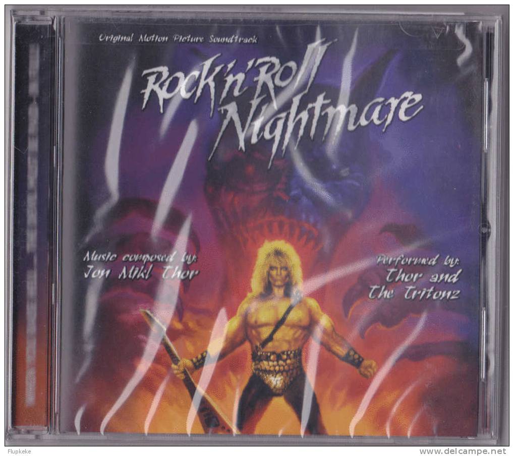 Cd Soundtrack Rock ´N´ Roll Nightmare Signed John Mikl Thor Sold Out And Autographed - édition épuisée - Soundtrack - Musique De Films