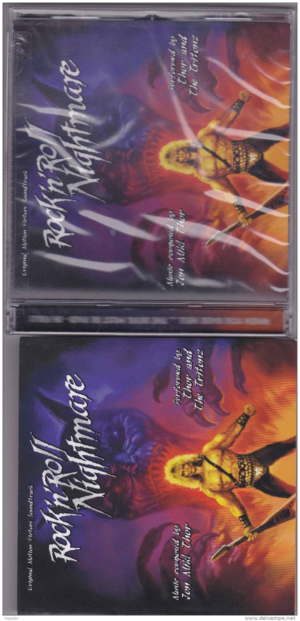 Cd Soundtrack Rock ´N´ Roll Nightmare Signed John Mikl Thor Sold Out And Autographed - édition épuisée - Soundtrack - Filmmusik