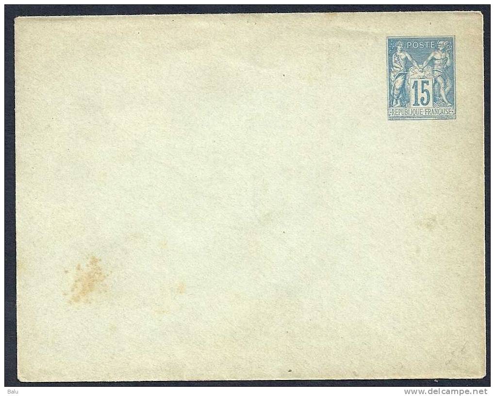 France Entier Postal Yvert No. 90-E Type Sage Ungebraucht 123x96 Mm - Standard- Und TSC-Briefe (vor 1995)