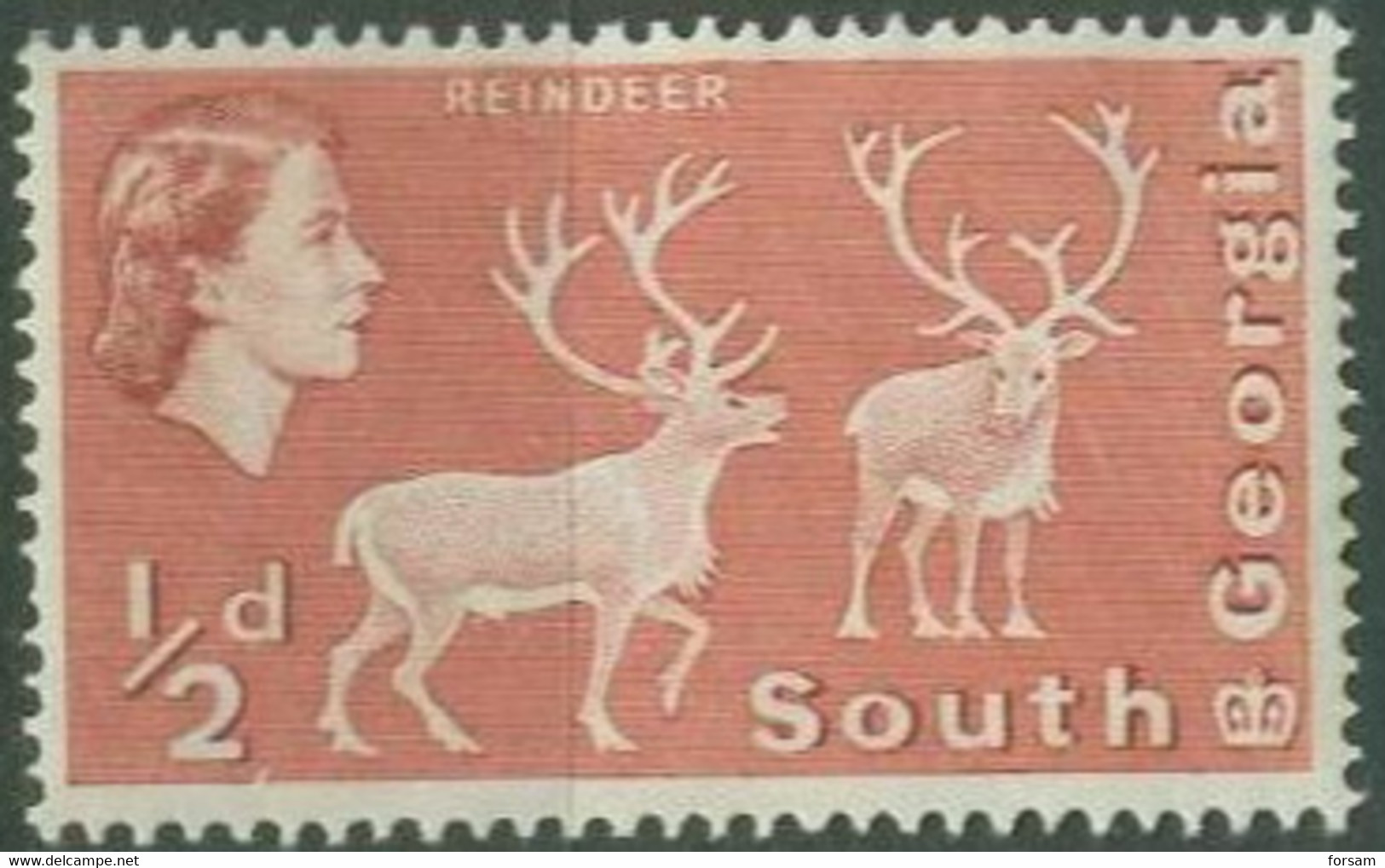 SOUTH GEORGIA..1963..Michel # 9 A X...MNH. - South Georgia