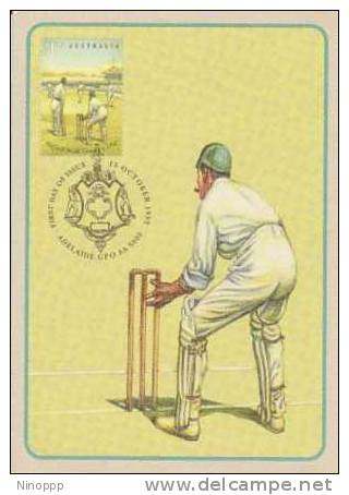 Australia-1992 Centenary Of Sheffield Shield Cricket ,45c Bowler  Maximum Card - Cricket