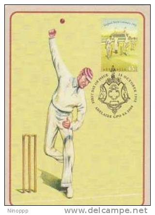 Australia-1992 Centenary Of Sheffield Shield Cricket,$ 1.20 Batsman  Maximum Card - Cricket