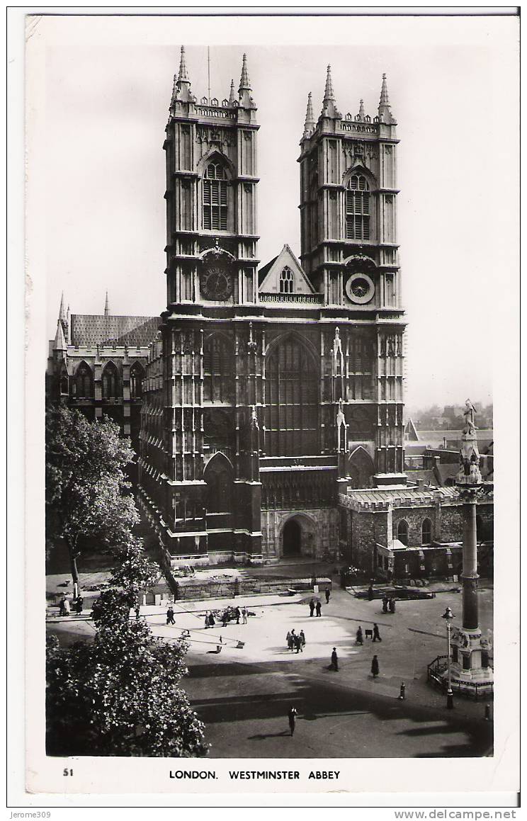 ROYAUME-UNI - ANGLETERRE - LONDON - CPA - Westminster Abbey - LONDRES - Westminster Abbey