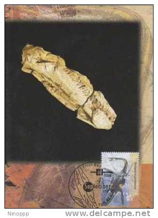 Australia- 1997 Wildlife Of Ancient Australia,45c Marine Reptile  Maximum Card - Fossili