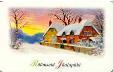 ESTONIA Estland - Christmas 2000 / Christmas  Phonecard Card  - Old Home - Estland