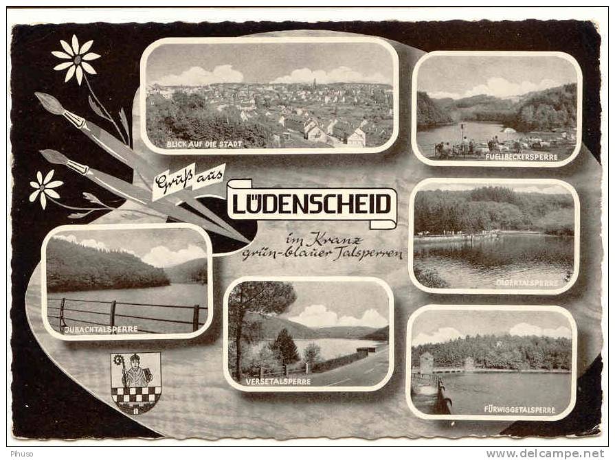 D1059 :  LÜDENSCHEID : 6 - Picture Postcard - Luedenscheid