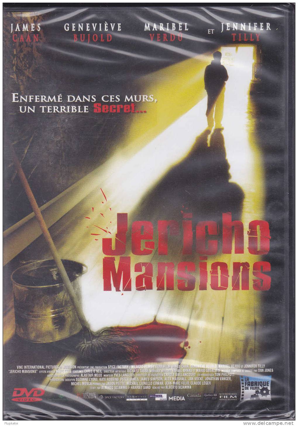 Dvd Zone 2 Jericho Mansions  2003 Vf + Vostf Neuf Et Scellé - Horror