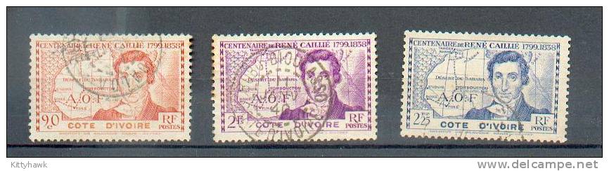 CoDi 252 - YT 141 à 143 Obli - Used Stamps