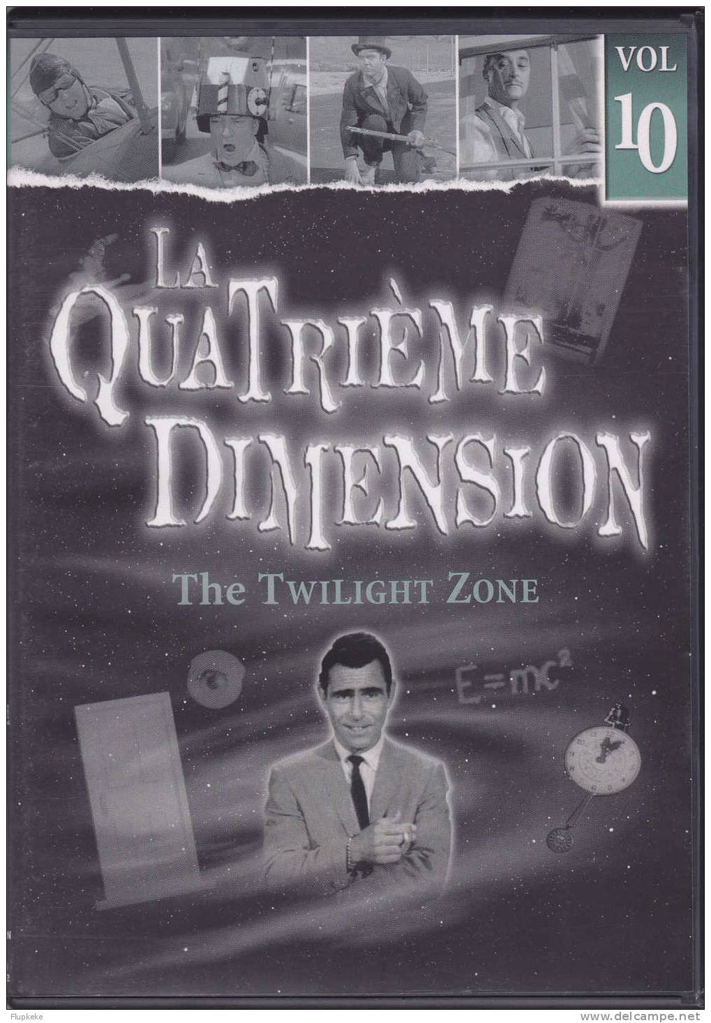 Dvd Zone 2 La Quatrième Dimension,  Vol. 10 The Twilight Zone CBS Cayuga Productions - Fantascienza E Fanstasy