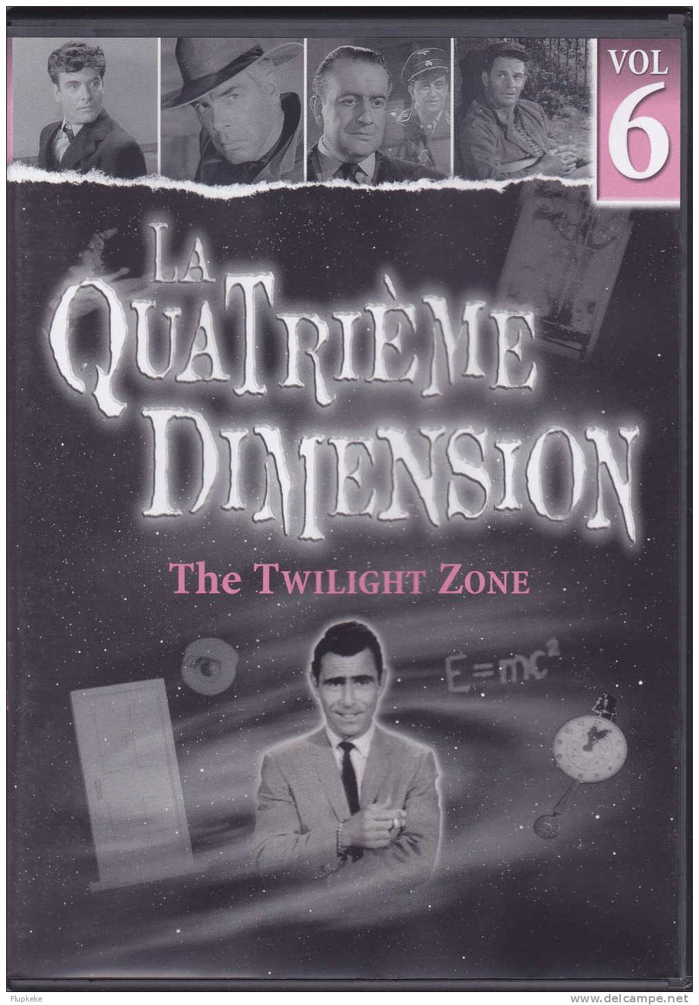 Dvd Zone 2 La Quatrième Dimension,  Vol. 6 The Twilight Zone - Fantascienza E Fanstasy
