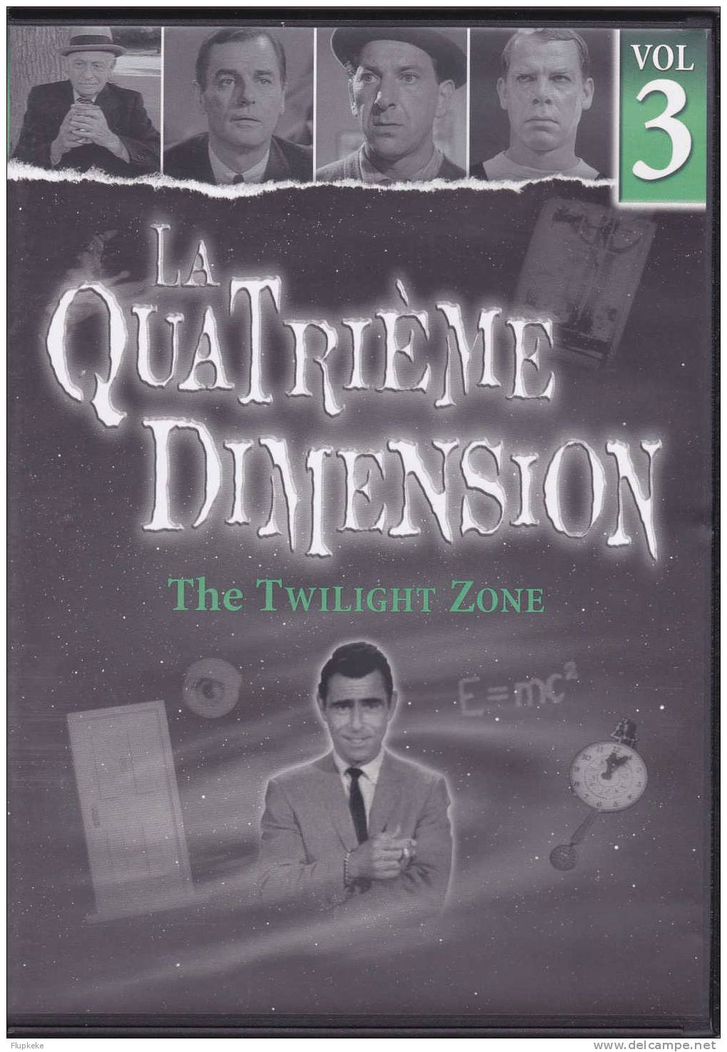 Dvd Zone 2 La Quatrième Dimension,  Vol. 3 The Twilight Zone - Sciences-Fictions Et Fantaisie