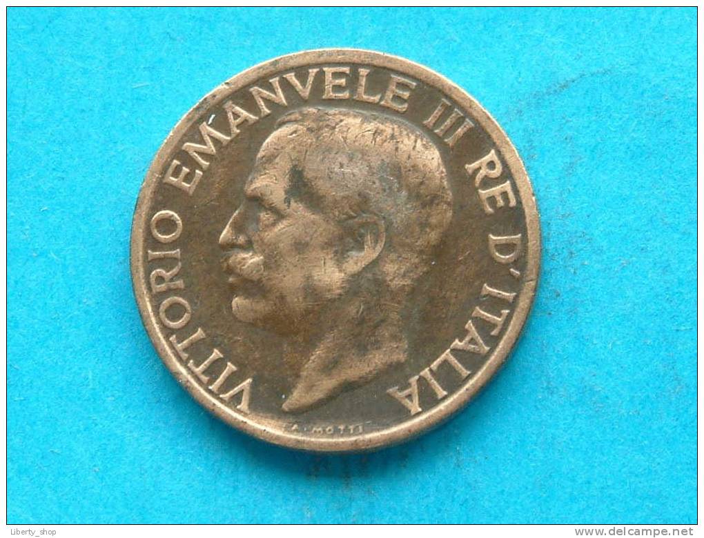 1935 - 10 Centesimi / KM 60 (?) - ( For Grade, Please See Photo ) ! - 1900-1946 : Victor Emmanuel III & Umberto II