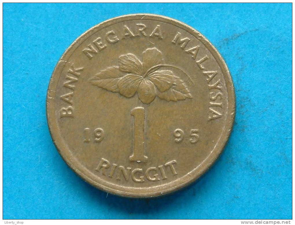 1 RINGGIT 1995 / KM 64 ( For Grade, Please See Photo ) ! - Malaysie