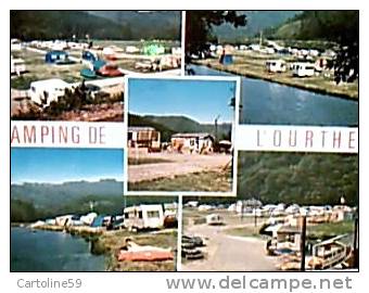 BELGIO BELGIQUE CAMPING L'OURTHE  VUES  VB1971 CH1108 - La-Roche-en-Ardenne